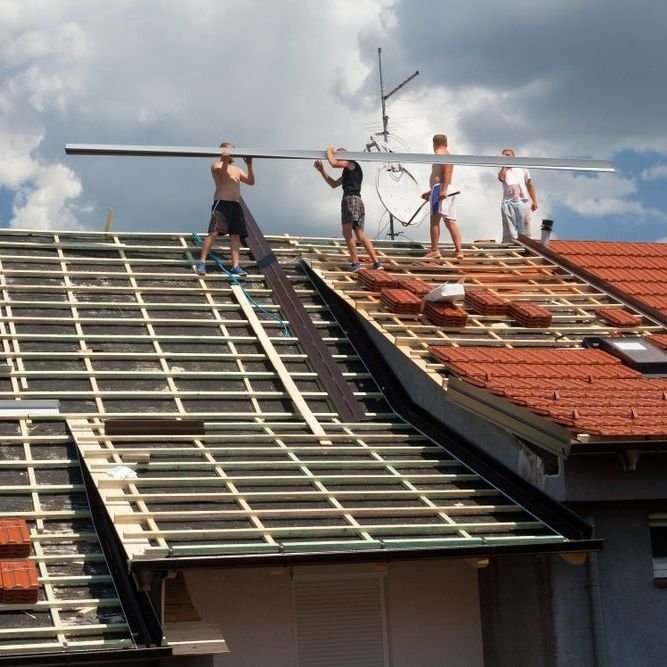Plat dak Denekamp opnieuw leggen